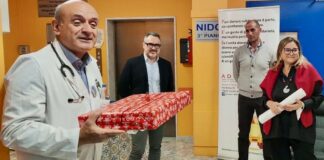 Decennale dell’Adisco Corato, donazioni all’ospedale Umberto I