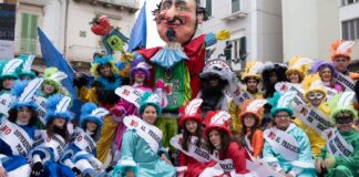 La 44^ edizione del Carnevale Coratino nel segno dell’unione e della pace tra i paesi del mondo