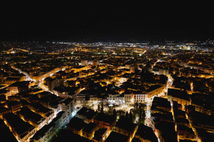 corato dall'alto - panorama